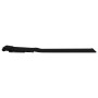 Estera de playa plegable 2 unidades acero y tela negra de vidaXL, Tumbonas - Ref: Foro24-44328, Precio: 42,52 €, Descuento: %