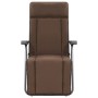 Folding garden chairs with cushions 2 units brown by vidaXL, Garden chairs - Ref: Foro24-44321, Price: 135,81 €, Discount: %