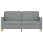 2-Sitzer-Sofa aus hellgrauem Stoff, 140 cm von , Sofas - Ref: Foro24-359478, Preis: 231,99 €, Rabatt: %