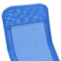 Folding sun loungers 2 units blue textilene by vidaXL, Loungers - Ref: Foro24-44337, Price: 95,14 €, Discount: %