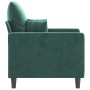 Dark green velvet armchair 60 cm by , Sofas - Ref: Foro24-359285, Price: 171,83 €, Discount: %