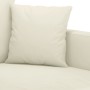 Sillón de terciopelo color crema 60 cm de , Sofás - Ref: Foro24-359291, Precio: 163,99 €, Descuento: %