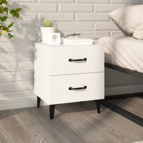 White nightstand 40x35x47.5 cm by vidaXL, Nightstands - Ref: Foro24-811988, Price: 45,57 €, Discount: %