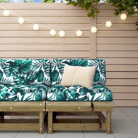 Central garden sofa impregnated solid wood by , Modular outdoor sofas - Ref: Foro24-825379, Price: 57,78 €, Discount: %