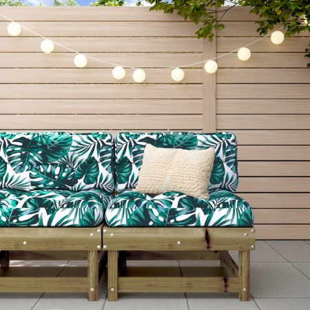 Central garden sofa impregnated solid wood by , Modular outdoor sofas - Ref: Foro24-825379, Price: 59,99 €, Discount: %