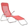 Folding sun loungers 2 units red textilene by vidaXL, Loungers - Ref: Foro24-44339, Price: 103,18 €, Discount: %