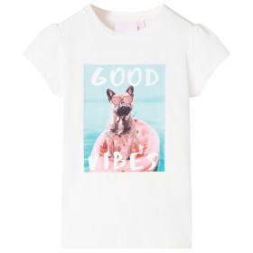 Camiseta infantil color crudo 92 de , Camisetas para niños - Ref: Foro24-11219, Precio: 9,99 €, Descuento: %