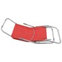 Folding sun loungers 2 units red textilene by vidaXL, Loungers - Ref: Foro24-44339, Price: 103,18 €, Discount: %