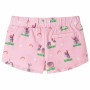 Pantalones cortos infantiles con cordón rosa claro 92 de , Pantalones de niños - Ref: Foro24-10959, Precio: 11,19 €, Descuent...