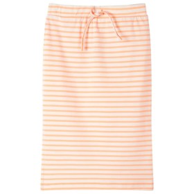 Falda recta infantil con rayas naranja fluorescente 104 de , Pantalones de niños - Ref: Foro24-10925, Precio: 11,99 €, Descue...