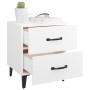 White nightstand 40x35x47.5 cm by vidaXL, Nightstands - Ref: Foro24-811988, Price: 45,57 €, Discount: %