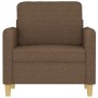 Brauner Stoffsessel 60 cm von , Sofas - Ref: Foro24-359465, Preis: 160,59 €, Rabatt: %