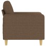 Sillón de tela marrón 60 cm de , Sofás - Ref: Foro24-359465, Precio: 160,35 €, Descuento: %