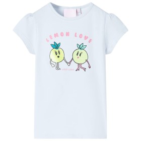 Light blue children's t-shirt 104 by , Kids T-shirts - Ref: Foro24-10590, Price: 9,99 €, Discount: %