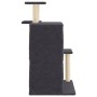 Cat scratching post with dark gray sisal posts 97 cm by , Cat furniture - Ref: Foro24-172114, Price: 44,14 €, Discount: %