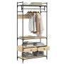 Armario cajones madera ingeniería roble Sonoma 89x39x184,5 cm de , Armarios roperos - Ref: Foro24-838954, Precio: 128,24 €, D...