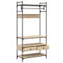 Armario cajones madera ingeniería roble Sonoma 89x39x184,5 cm de , Armarios roperos - Ref: Foro24-838954, Precio: 128,24 €, D...