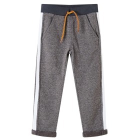 Children's sweatpants dark gray mélange 92 by , kids pants - Ref: Foro24-13094, Price: 11,99 €, Discount: %