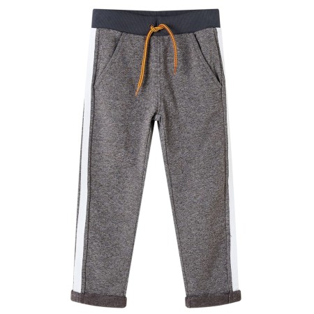 Children's sweatpants dark gray mélange 92 by , kids pants - Ref: Foro24-13094, Price: 11,70 €, Discount: %