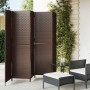 5-panel screen, brown synthetic rattan by , Room dividers - Ref: Foro24-365349, Price: 222,25 €, Discount: %