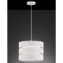 Wofi Lámpara colgante BELLE tela blanca 42 W de , Apliques de techo - Ref: Foro24-439287, Precio: 49,34 €, Descuento: %