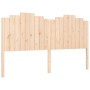 Estructura de cama con cabecero madera maciza 180x200 cm de , Camas y somieres - Ref: Foro24-3192311, Precio: 207,60 €, Descu...