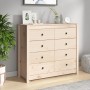 Solid pine wood auxiliary cabinet 100x40x90 cm by , Sideboards - Ref: Foro24-821769, Price: 197,46 €, Discount: %