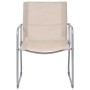 Garden furniture set 4 pieces cream fabric and steel by vidaXL, Garden sets - Ref: Foro24-44353, Price: 151,56 €, Discount: %