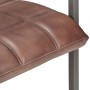 Silla voladiza comedor 4 uds cuero auténtico marrón envejecido de , Sillas de comedor - Ref: Foro24-3067130, Precio: 532,99 €...