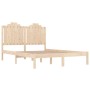 Solid pine wood bed frame 180x200 cm by , Beds and slatted bases - Ref: Foro24-3103793, Price: 177,47 €, Discount: %