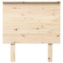 Solid pine wood bed headboard 79x6x82.5 cm by , Headboards and footboards - Ref: Foro24-819145, Price: 35,67 €, Discount: %