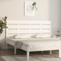 Cabecero de cama madera maciza de pino blanco 140x3x80 cm de , Cabeceros y pies de cama - Ref: Foro24-821343, Precio: 55,96 €...