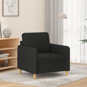 Sessel aus schwarzem Stoff 60 cm von , Sofas - Ref: Foro24-359466, Preis: 170,46 €, Rabatt: %