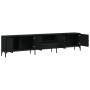 TV stand with black engineered wood drawer 200x25x44 cm by , TV Furniture - Ref: Foro24-838988, Price: 114,20 €, Discount: %