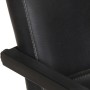 Cantilever dining chairs 2 units black genuine leather by , dining chairs - Ref: Foro24-321852, Price: 312,80 €, Discount: %