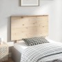 Solid pine wood bed headboard 104x6x82.5 cm by , Headboards and footboards - Ref: Foro24-819155, Price: 43,32 €, Discount: %