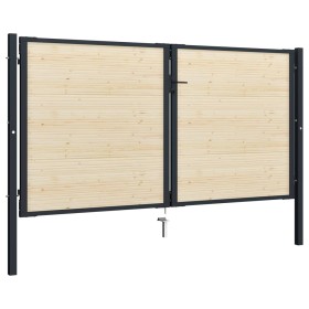 Fence slats 40 units solid fir wood 134 cm by , garden gates - Ref: Foro24-146537, Price: 112,99 €, Discount: %