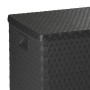 Anthracite rattan PP garden storage box 120x56x63cm by vidaXL, Outdoor storage boxes - Ref: Foro24-43711, Price: 121,81 €, Di...