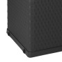 Anthracite rattan PP garden storage box 120x56x63cm by vidaXL, Outdoor storage boxes - Ref: Foro24-43711, Price: 121,81 €, Di...