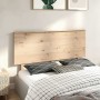 Solid pine wood bed headboard 154x6x82.5 cm by , Headboards and footboards - Ref: Foro24-819175, Price: 62,68 €, Discount: %