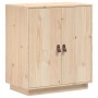 Aparador de madera maciza de pino 65,5x40x75 cm de , Aparadores - Ref: Foro24-820117, Precio: 122,99 €, Descuento: %