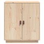 Aparador de madera maciza de pino 65,5x40x75 cm de , Aparadores - Ref: Foro24-820117, Precio: 122,99 €, Descuento: %