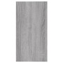 Sonoma gray plywood side table 50x26x50 cm by , Side tables - Ref: Foro24-826630, Price: 32,68 €, Discount: %