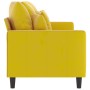 Sofá de 3 plazas terciopelo amarillo 180 cm de , Sofás - Ref: Foro24-359319, Precio: 310,16 €, Descuento: %