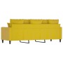 Sofá de 3 plazas terciopelo amarillo 180 cm de , Sofás - Ref: Foro24-359319, Precio: 310,16 €, Descuento: %