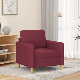 Red fabric armchair 60 cm by , Sofas - Ref: Foro24-359468, Price: 160,59 €, Discount: %