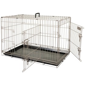 FLAMINGO Pet cage Ebo metallic brown 92x56x64 cm 517582 by FLAMINGO, Pet carriers and boxes - Ref: Foro24-421668, Price: 107,...