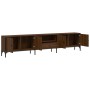 Mueble de TV cajón madera ingeniería roble marrón 200x25x44 cm de , Muebles TV - Ref: Foro24-838992, Precio: 110,13 €, Descue...