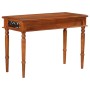 Solid acacia wood desk with drawer 110x50x76 cm by , Desks - Ref: Foro24-356973, Price: 288,51 €, Discount: %