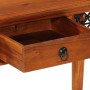 Solid acacia wood desk with drawer 110x50x76 cm by , Desks - Ref: Foro24-356973, Price: 288,51 €, Discount: %